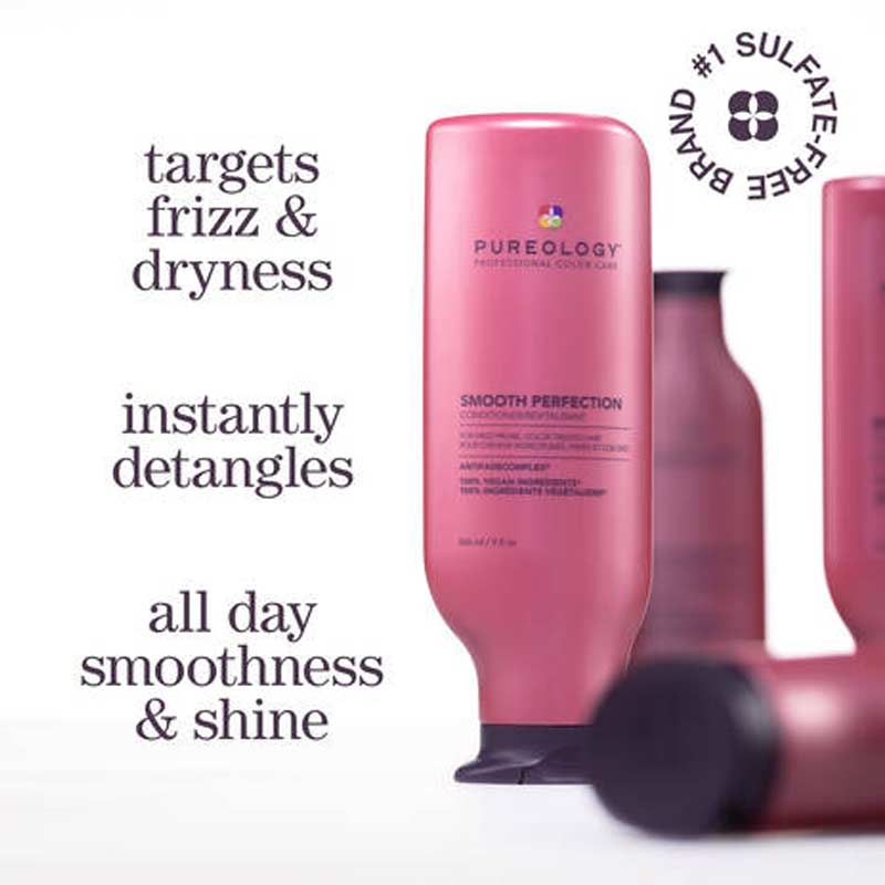 Pureology Smooth Perfection Conditioner Benefits, conditioner for frizzy hair