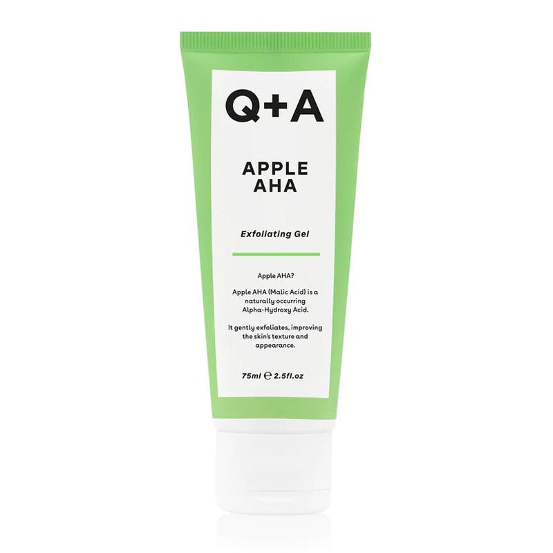Q+A Apple AHA | malic acid and alpha hydroxy acid | gentle exfoliator