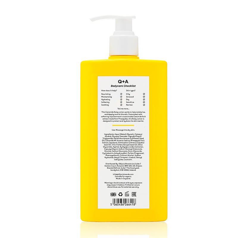 Q+A Ceramide Body Lotion | bodycare ceramides