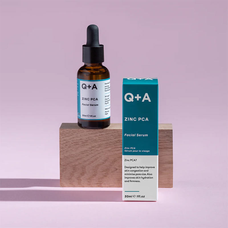 Q+A Zinc PCA Facial Serum | minimise pore size with zinc