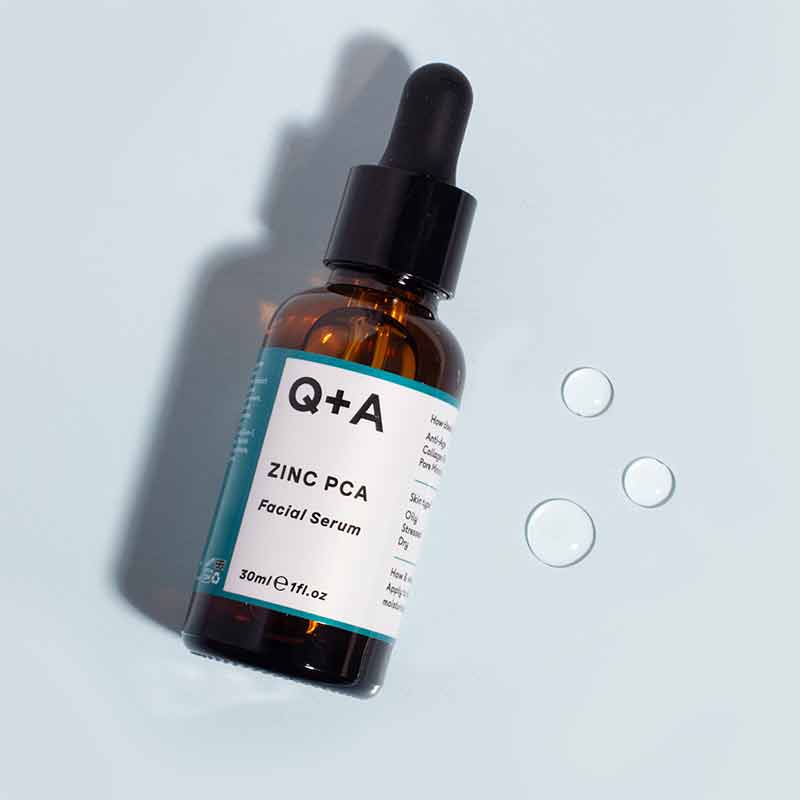 Q+A Zinc PCA Facial Serum | serum for firmness in the skin