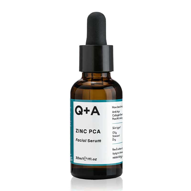 Q+A Zinc PCA Facial Serum | zinc as a skincare ingredient