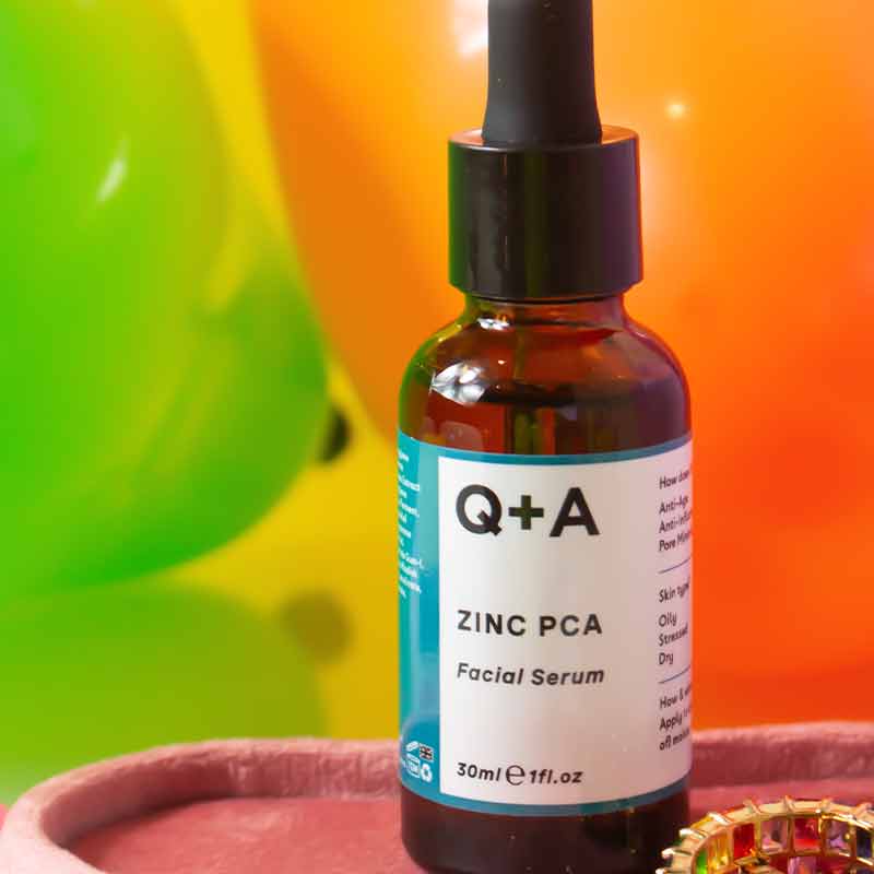 Q+A Zinc PCA Facial Serum | anti ageing zinc serum