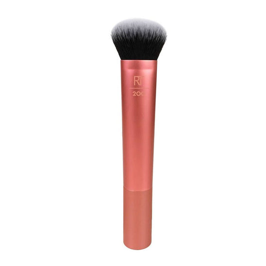 Real Techniques | Expert Face Brush | ultimate brush | makeup application | flawless base | perfect finish | synthetic fibres | super-soft feel | distributing | blending | makeup | skin | stylish brush | sleek look | fits perfectly | makeup bag