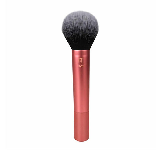 Real Techniques | Powder Brush | ultra-soft face brush | blend | smooth | swipe | makeup | perfect | designed by makeup artists | flawless | synthetic bristles | large | domed shape | application