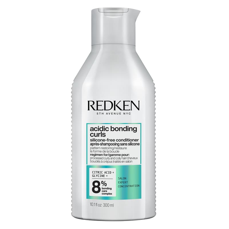 Redken Acidic Bonding Curls Conditioner | restores curl pattern | intense hydration | coloured and chemically-processed hair | wavy, curly, and coily hair | rebuilds bonds | repairs curl strength | defined curls | frizz-free curls