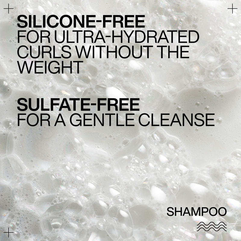 Redken Acidic Bonding Curls Shampoo | silicone-free | sulfate-free | removes build-up | gently cleanses curls | builds curly hair bonds | repairs curl strength | damaged and coloured hair | wavy, curly, and coily hair | defined curls | curly hair routine