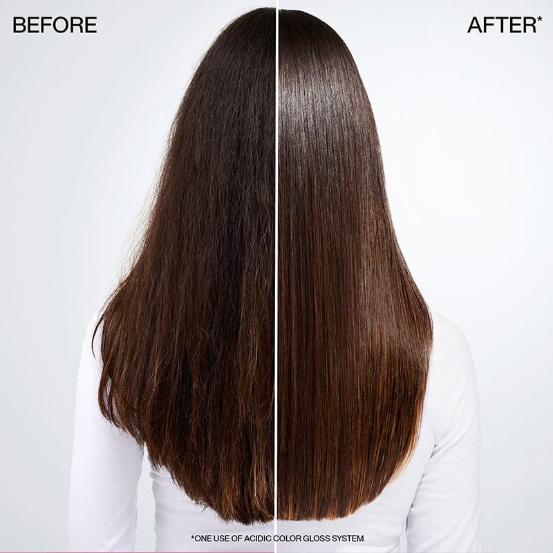 Redken Acidic Color Gloss Activated Glass Gloss Treatment | 5-minute hair glossing treatment