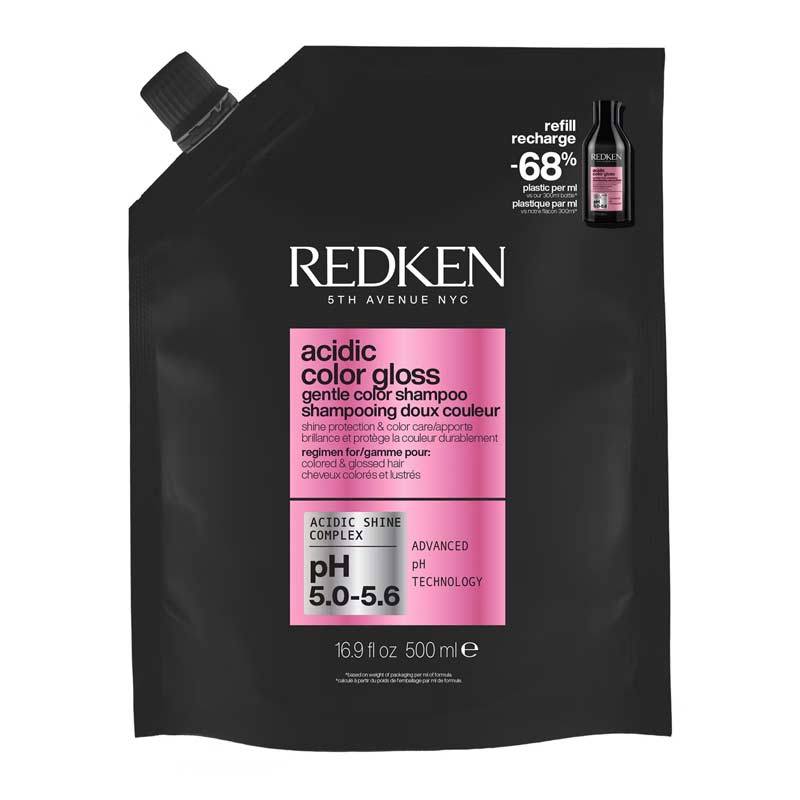 Redken Acidic Color Gloss Gentle Color Shampoo 500ml Refill