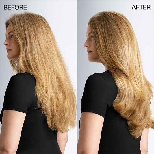 Redken All Soft All-In Hair Mask Before & After