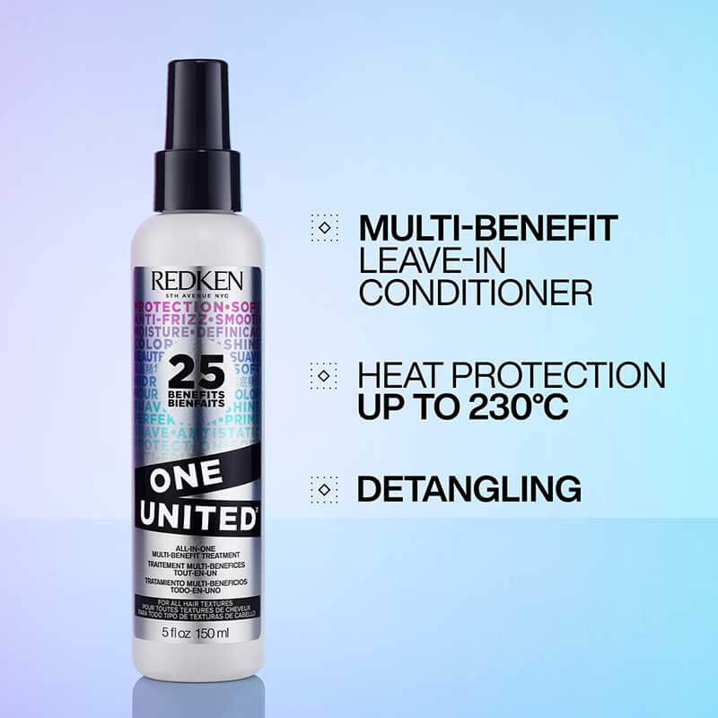 Redken, all soft, one united spray, hair treatment