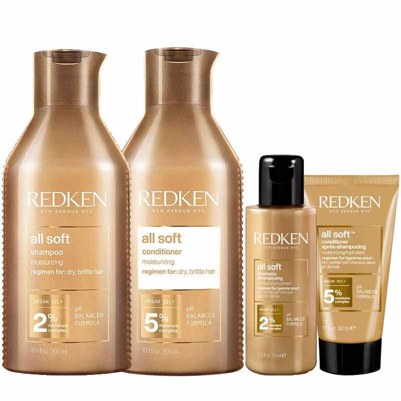 Redken All Soft Home & Away Bundle