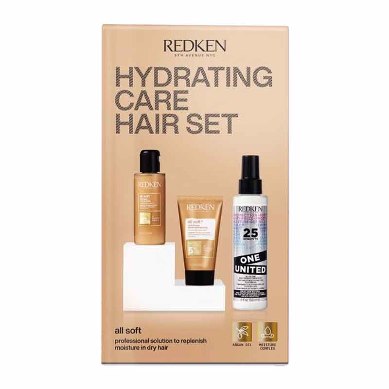 Redken All Soft Hydrating Hair gift set, haircare for dry hair, professional haircare, christmas gift sets