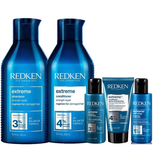 Redken Extreme Home & Away Bundle + FREE Extreme Anti Snap Treatment
