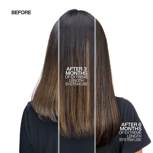 Redken Extreme Length Shampoo before & after