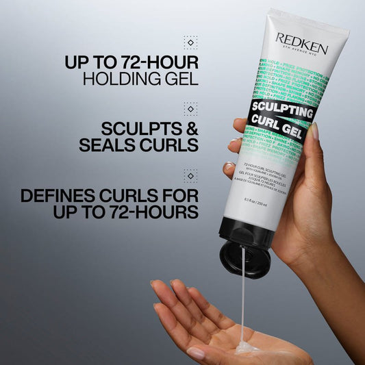 Redken Sculpting Curl Gel | Curly hair gel | Gel for curly hair | styling products for curly hair | gel to hold in curl