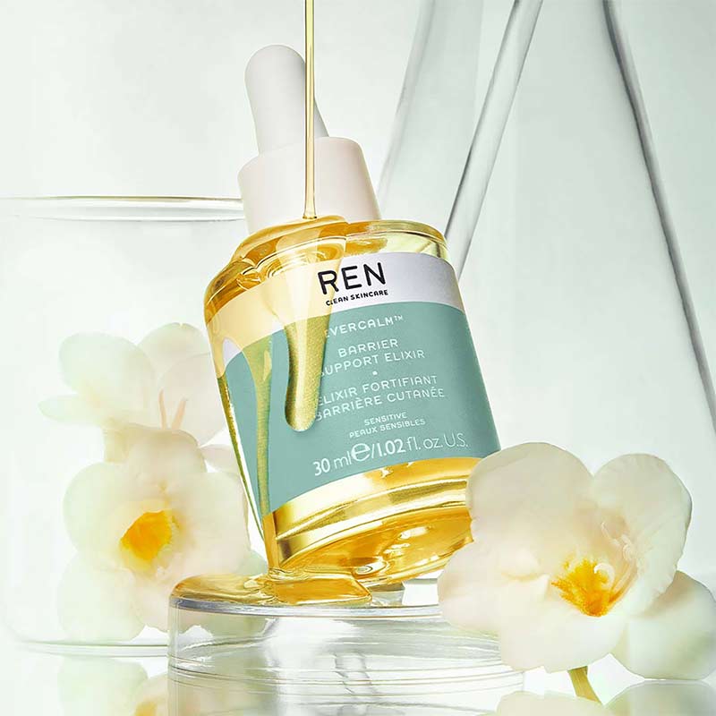 REN Evercalm Barrier Support Elixir | dryness in skin | serum for dry skin