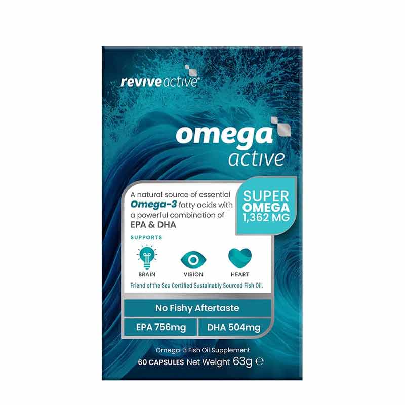 Revive Active Omega Active Front Of The Box