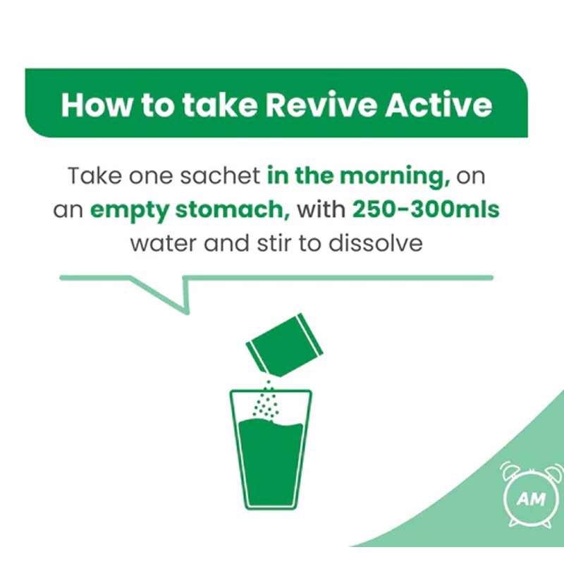 How to take Revive Active Supplement