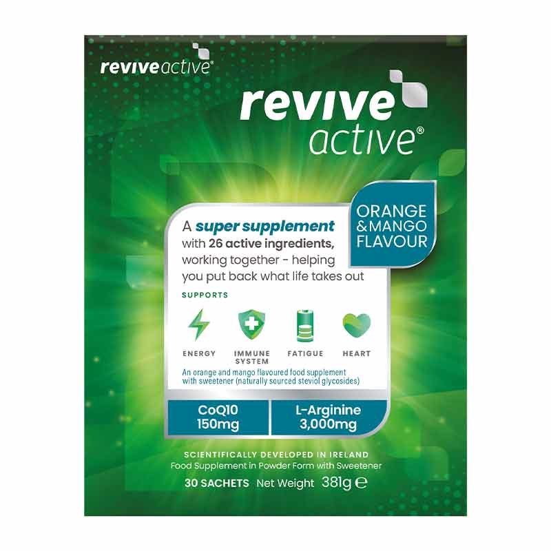 Revive Active Orange & Mango Flavour Supplement box