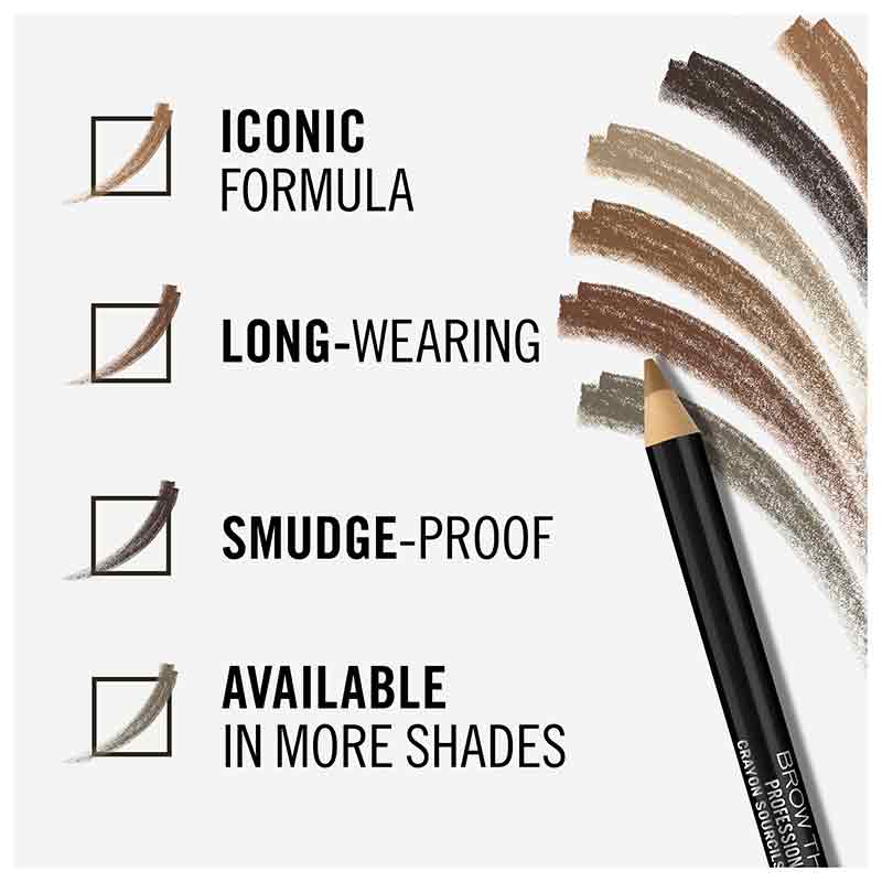Rimmel London Brow This Way Professional Brow Pencil | Loved Formula | Long Wearing | Smudge Proof | Colour | Shades | Brush