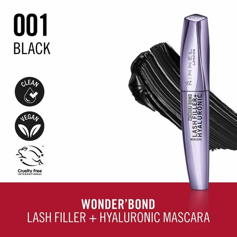 Rimmel, Rimmel Wonder'Bond Lash Filler + Hyaluronic Mascara, Hyaluronic Mascara