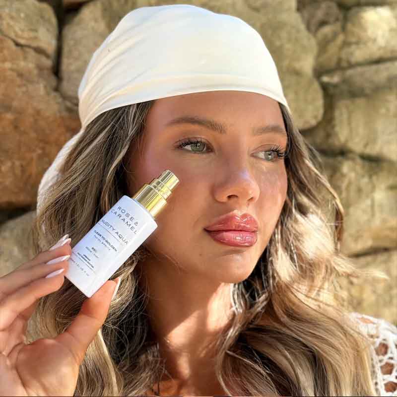 Rose & Caramel Nudity Aqua Facial Tanning Mist
