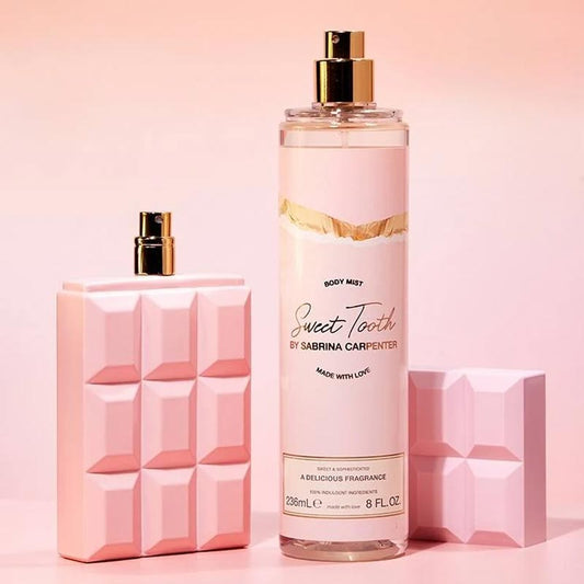 Sabrina Carpenter Sweet Tooth Body Mist, Delightful fragrance, Essence of French patisseries, Perfect for everyday wear