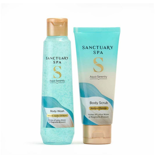 Sanctuary Aqua Serenity Bodycare Duo Gift Set
