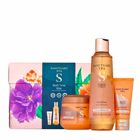 Sanctuary Bath Time Bliss Gift Set | bath float hand cream gift set | gift for nan | bodycare gift set