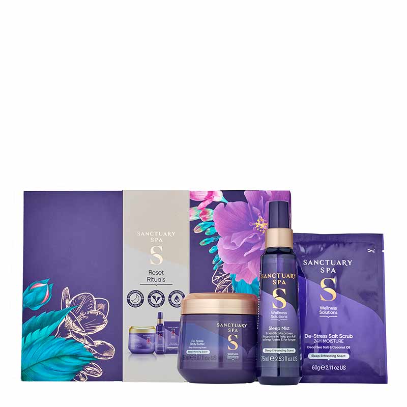 Sancutary Reset Rituals Gift Set | luxury body care gift set christmas 2022
