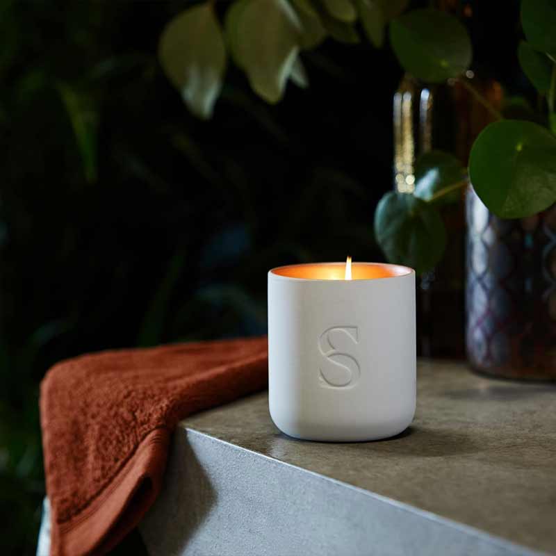 Sanctuary Signature Scented Candle lighting