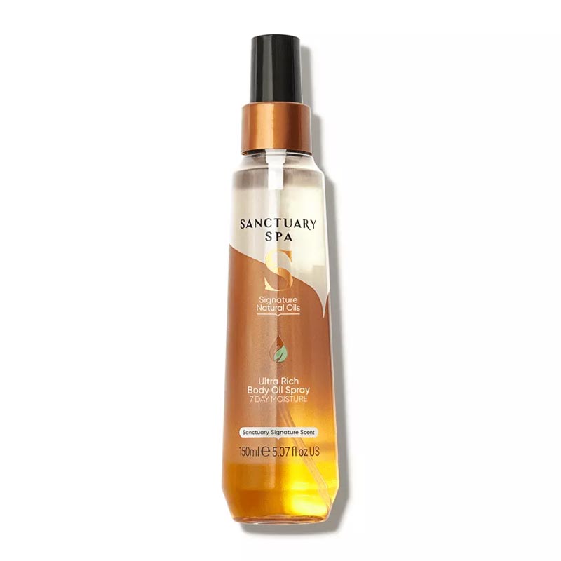 Sanctuary Ultra-Rich 7 Day Moisture Body Oil Spray | week long shower moisture