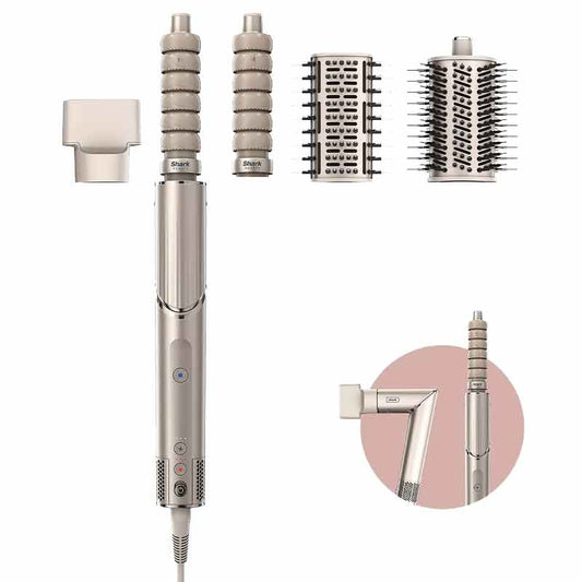 Shark, Shark FlexStyle 4 in 1 Air Styler & Hair Dryer For Straight & Wavy Hair Stone, hair drier