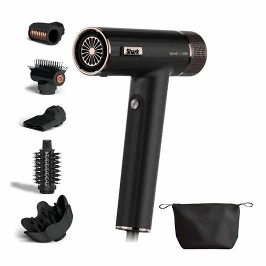 Shark Speed Style Pro 5 in 1 Hair Dryer, no heat damage, hair dryer attachments