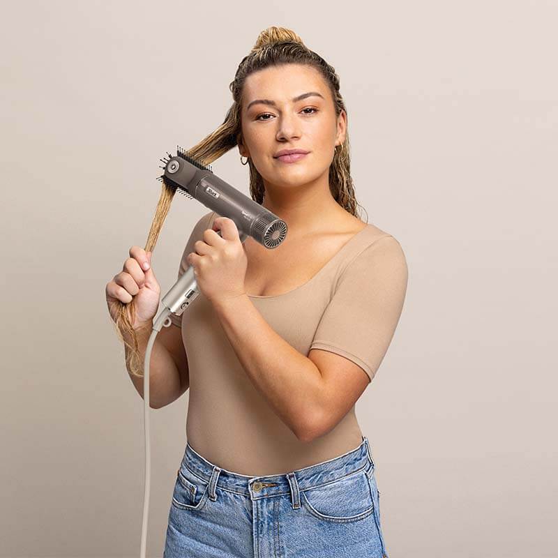 Shark, Shark SpeedStyle Pro FLEX 4 in 1 High Velocity Hair Dryer System, hair drier for sleek hair style