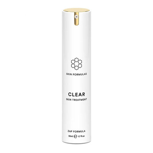 Skin Formulas Clear Skin Treatment - ZAP Formula, skin clearing serum, acne treatments, skincare for acne and blemishes