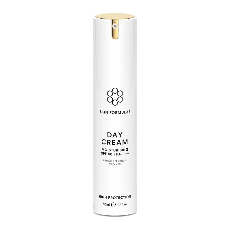 Skin Formulas, Skin Formulas Day Cream Moisturising SPF 50, lavender face cream, moisturising day cream, SPF50