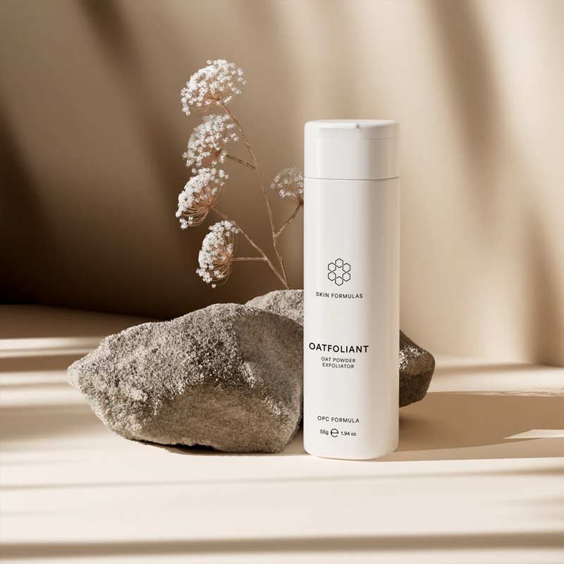 Skin Formulas, Skin Formulas Oatfoliant Oat Powder Exfoliator, sensitive skin facial exfoliator