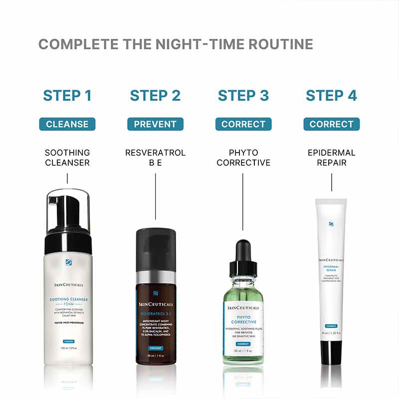 SkinCeuticals Epidermal Repair Moisturiser Nighttime Skincare Routine