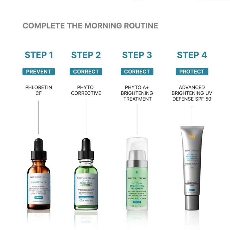 SkinCeuticals Phyto Corrective PDRN Serum Morning Skincare Routine