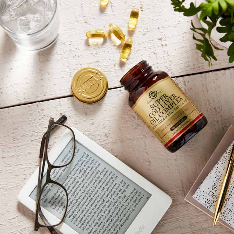 Solgar Super Cod Liver Oil Complex Softgels