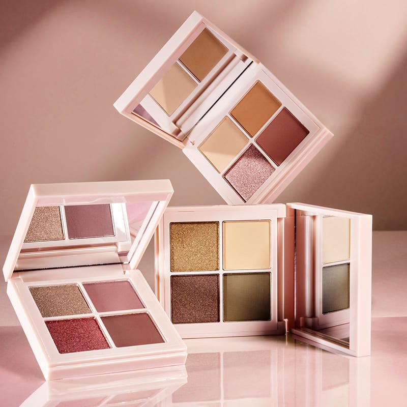 SOSU Cosmetics | Berry | Eyeshadow | quad | pigmented | blendable eyeshadows | travel-friendly | palette | effortless | long-lasting | creamy | buttery