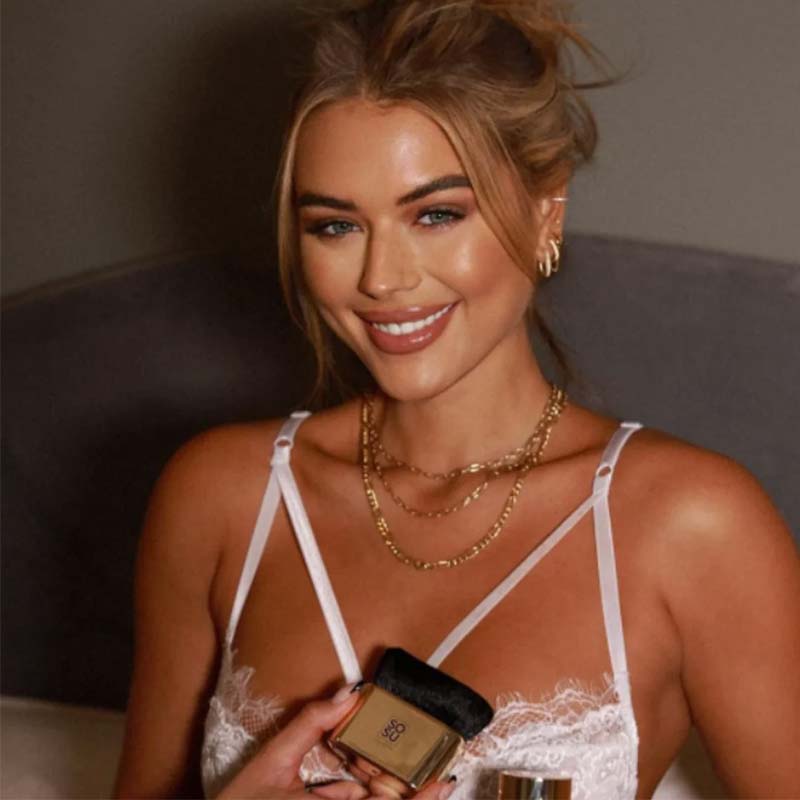 SOSU by Suzanne Jackson Body Contour Kabuki Brush | SOSU | dripping gold | tanning applicator | SOSU contour brush | self-tanning brush | self tanner