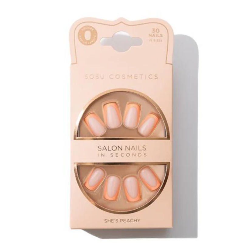 SOSU Cosmetics False Nails She's Peachy