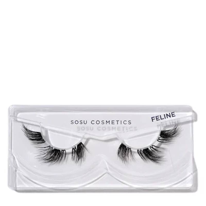 SOSU Cosmetics Hidden Agenda Fox Eye False Lashes Feral In Tray