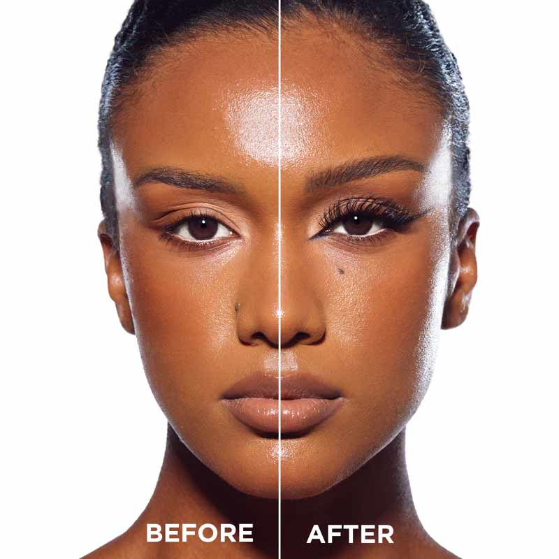 SOSU Cosmetics Hidden Agenda Fox Eye False Lashes Feral Before And After Results