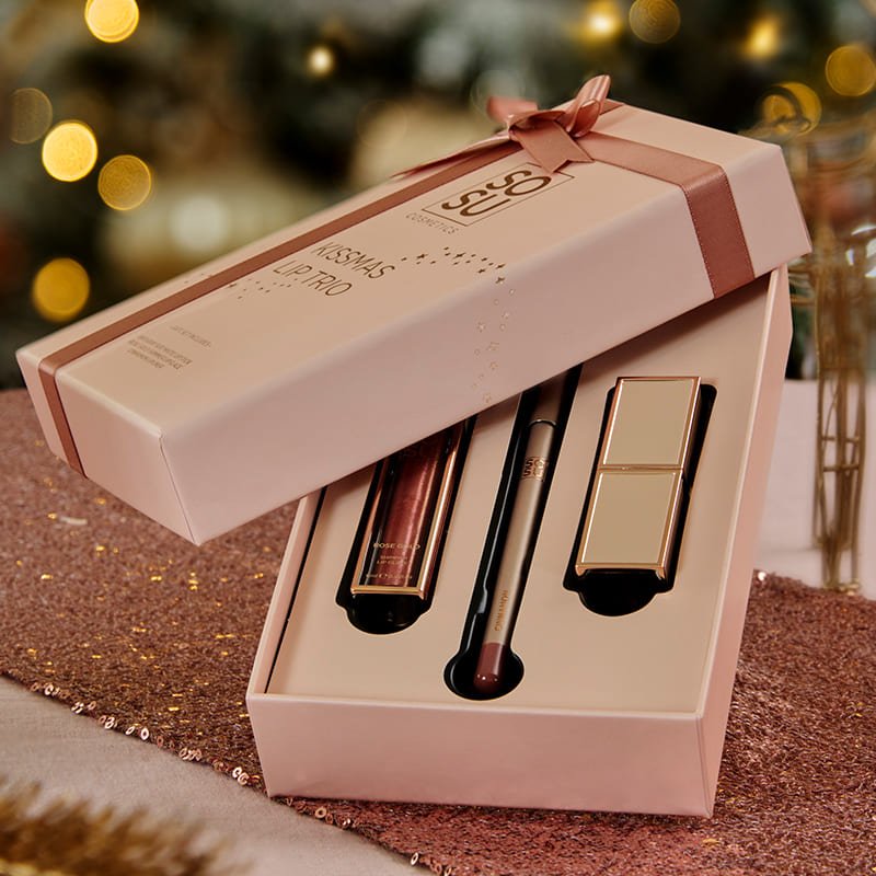 SOSU Cosmetics Kissmas Lip Trio Gift Set