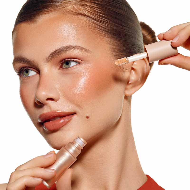 SOSU Cosmetics Liquid Highlight, dewy makeup, glowy makeup, sosu highlighter