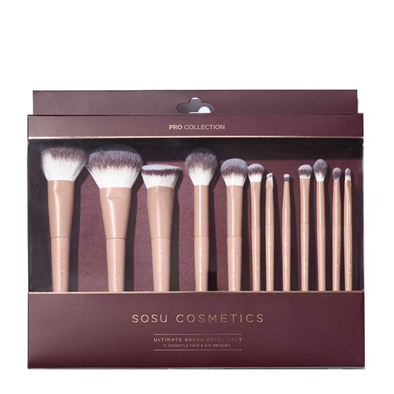 SOSU Cosmetics Ultimate Makeup Brush Essentials Gift Set